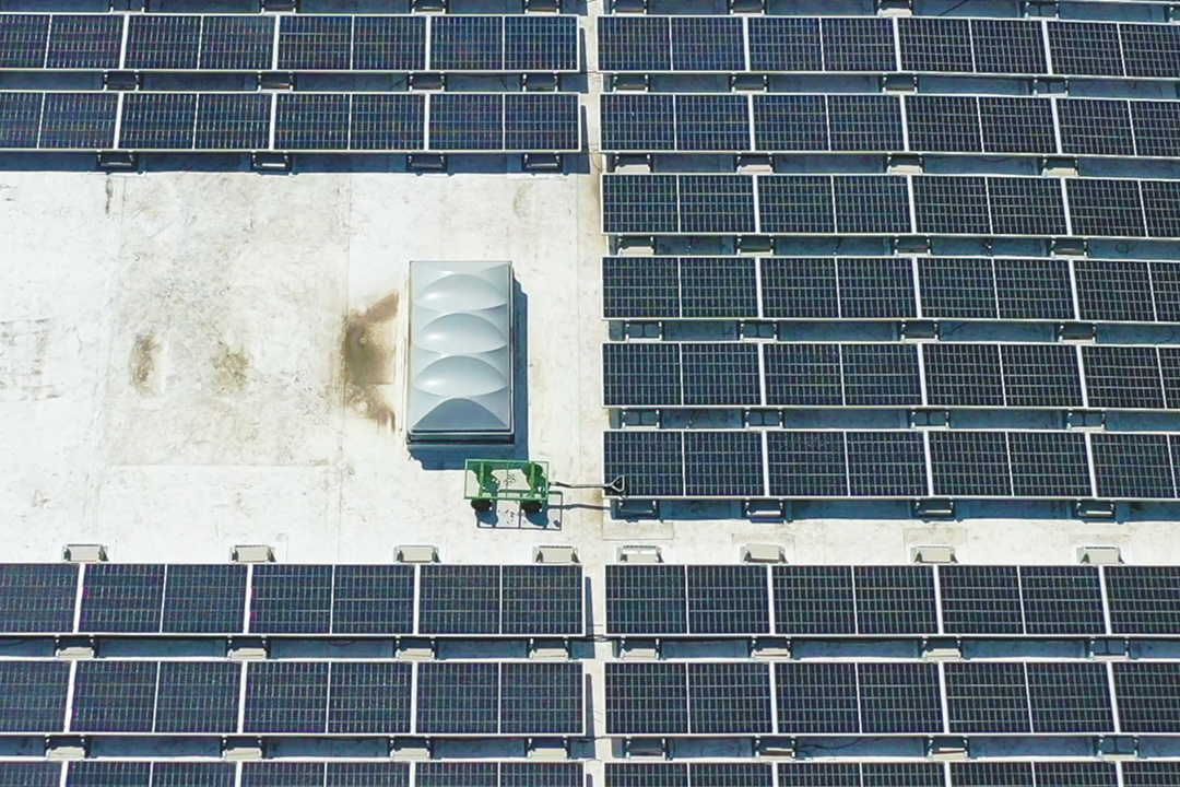 solar-panel-racking-on-roof